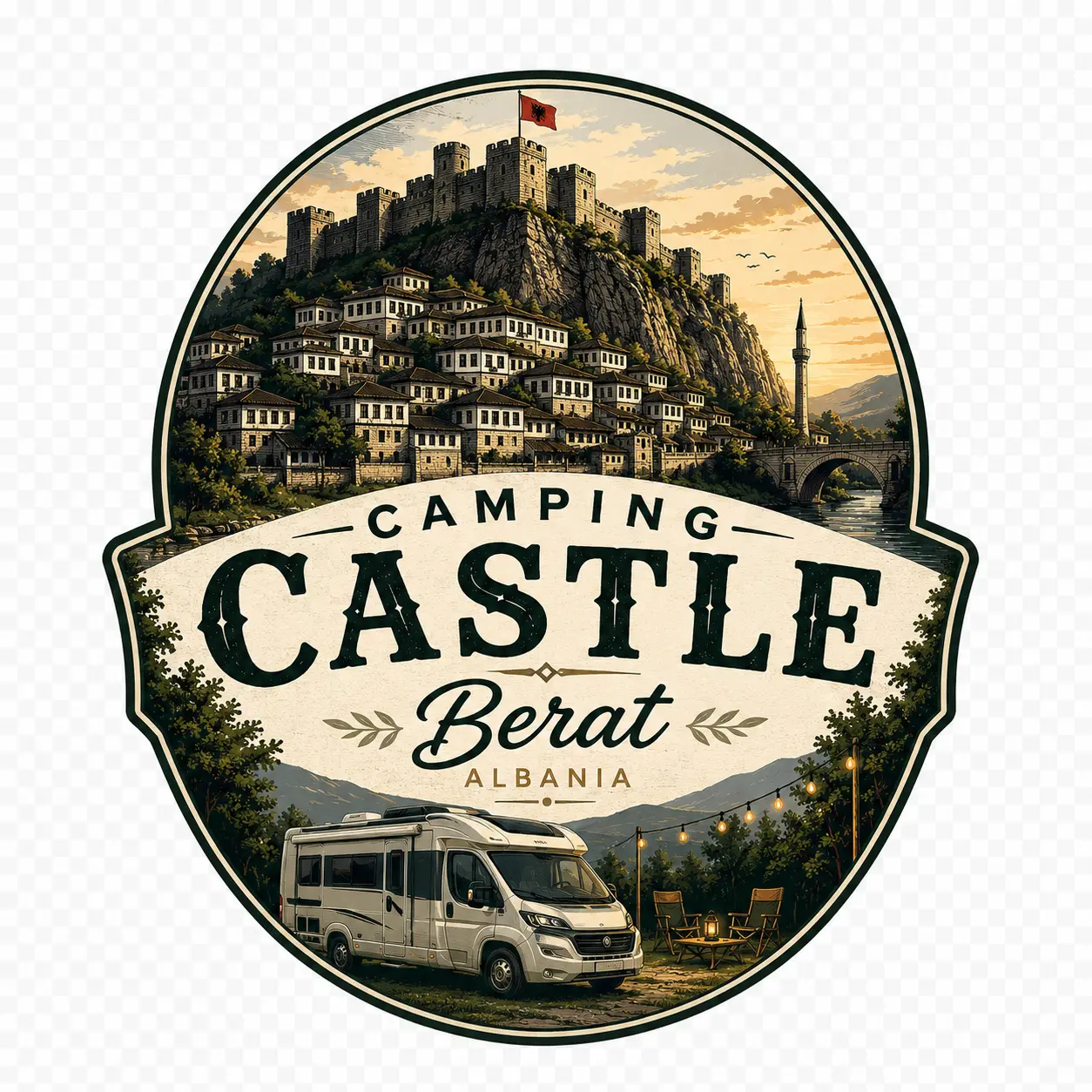 Camping Castle Berat Logo
